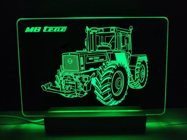 MB Trac 1600 Turbo LED Schild